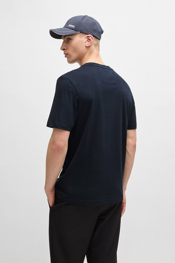 ΜΠΛΟΥΖΑ T-SHIRT BOSS - 402 ΜΠΛΕ